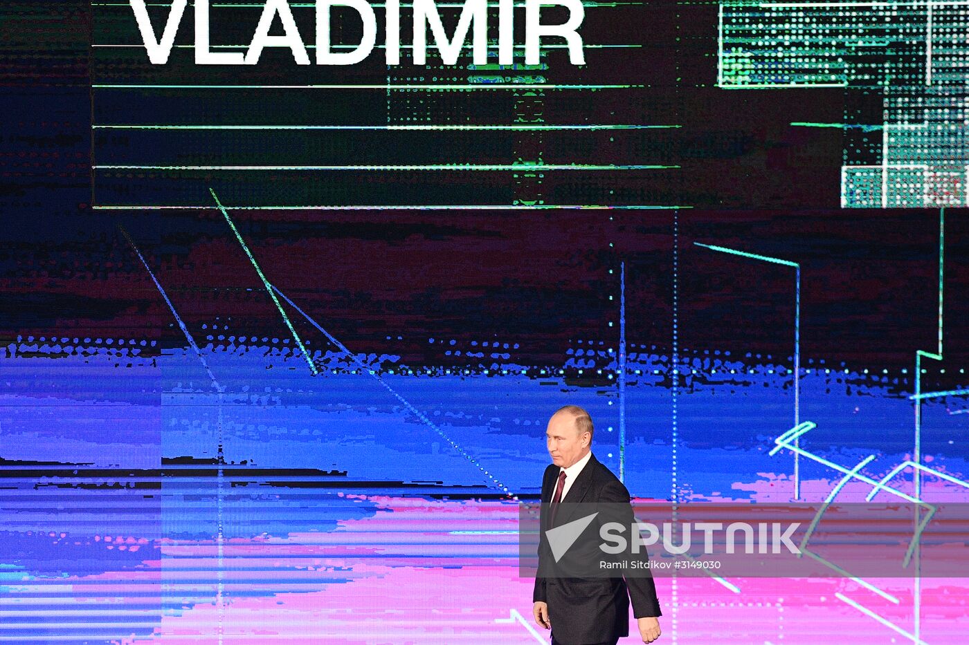 Russian President Vladimir Putin visits Yekaterinburg