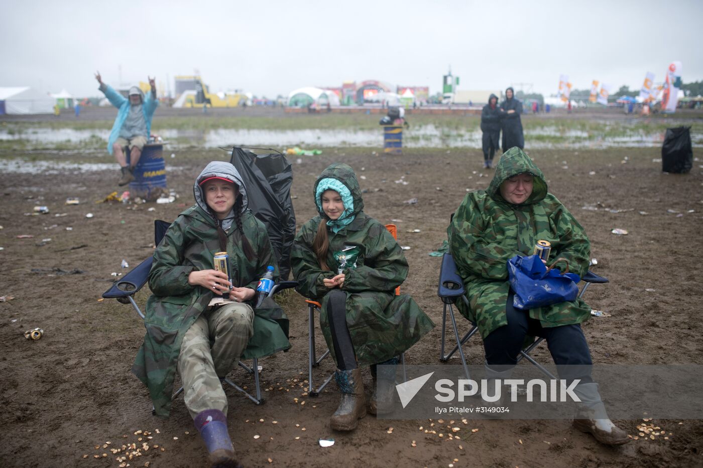 2017 Nashestviye rock music festival. Day three