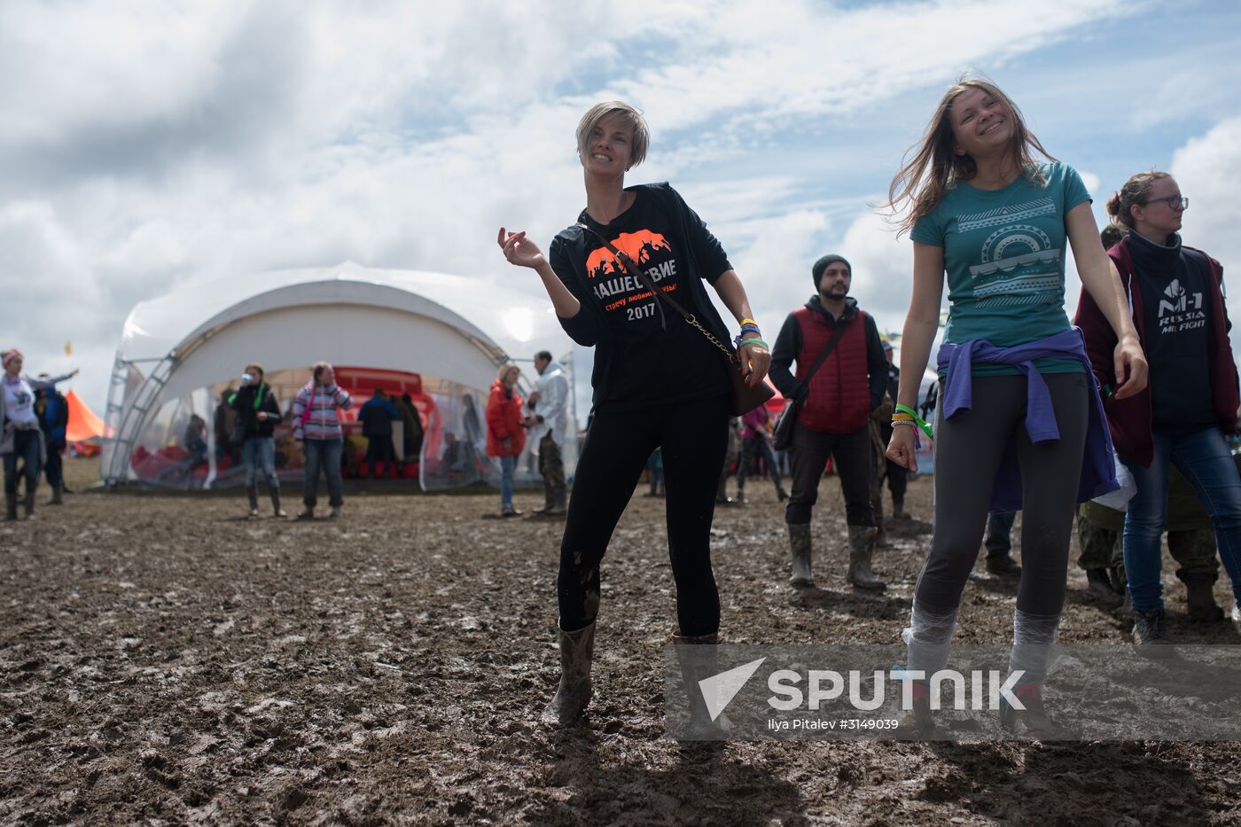 2017 Nashestviye rock music festival. Day three