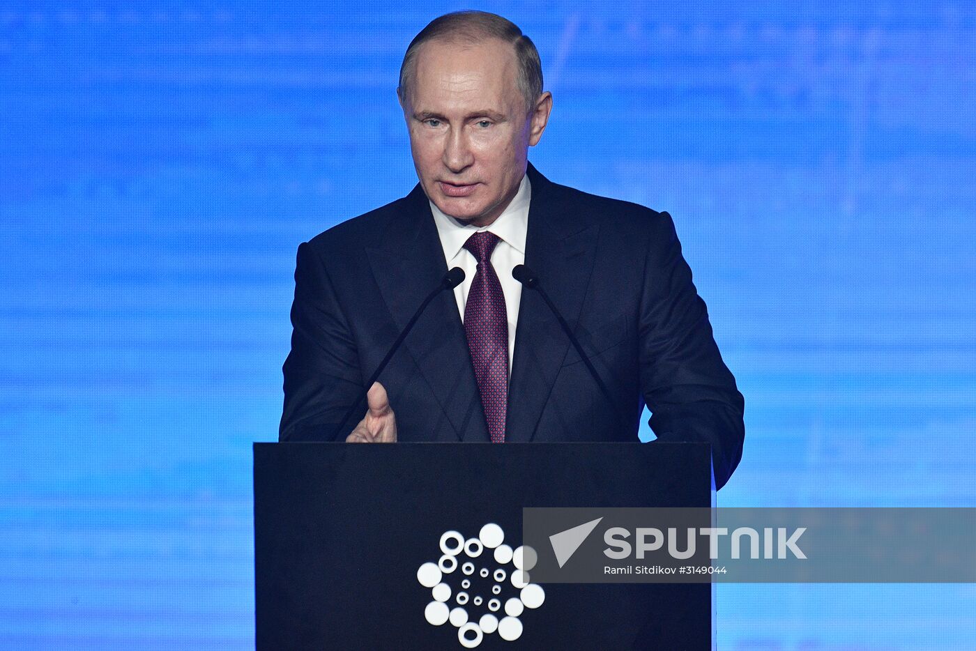Russian President Vladimir Putin visits Yekaterinburg