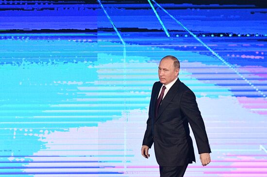 Russian President Vladimir Putin visits Yekaterinburg