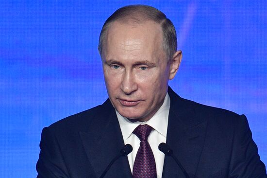 Russian President Vladimir Putin visits Yekaterinburg