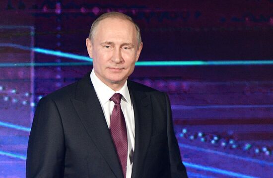 Russian President Vladimir Putin visits Yekaterinburg