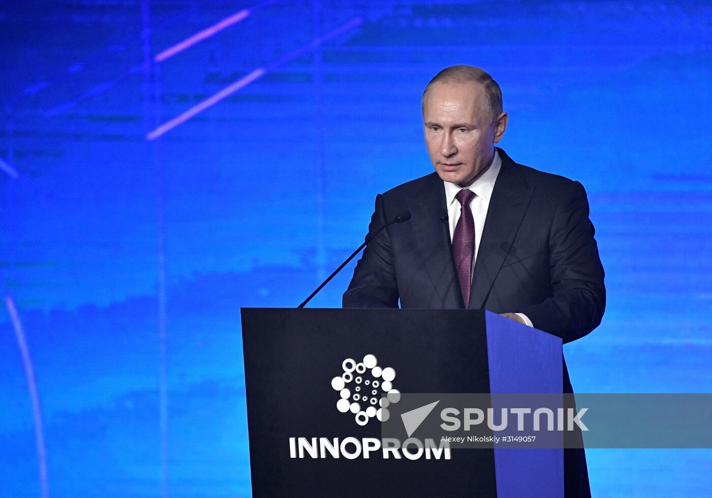 Russian President Vladimir Putin visits Yekaterinburg