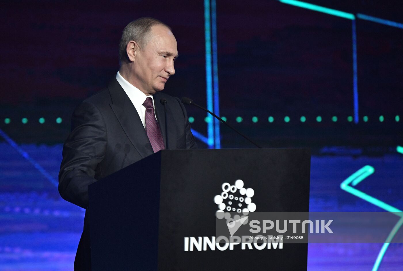 Russian President Vladimir Putin visits Yekaterinburg