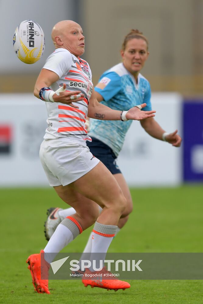 Rugby-7. European championship stage. Women