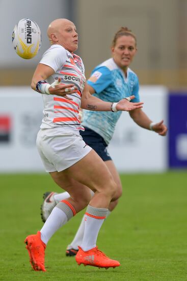 Rugby-7. European championship stage. Women