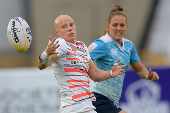 Rugby-7. European championship stage. Women