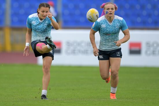 Rugby-7. European championship stage. Women