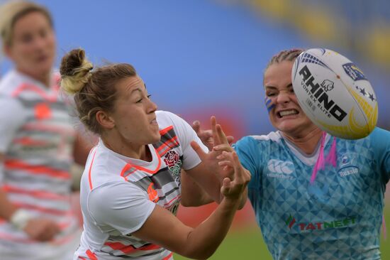 Rugby-7. European championship stage. Women