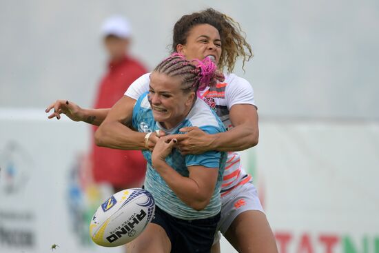 Rugby-7. European championship stage. Women