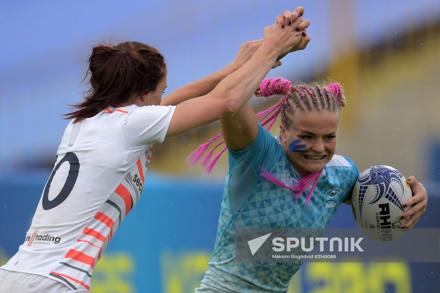 Rugby-7. European championship stage. Women