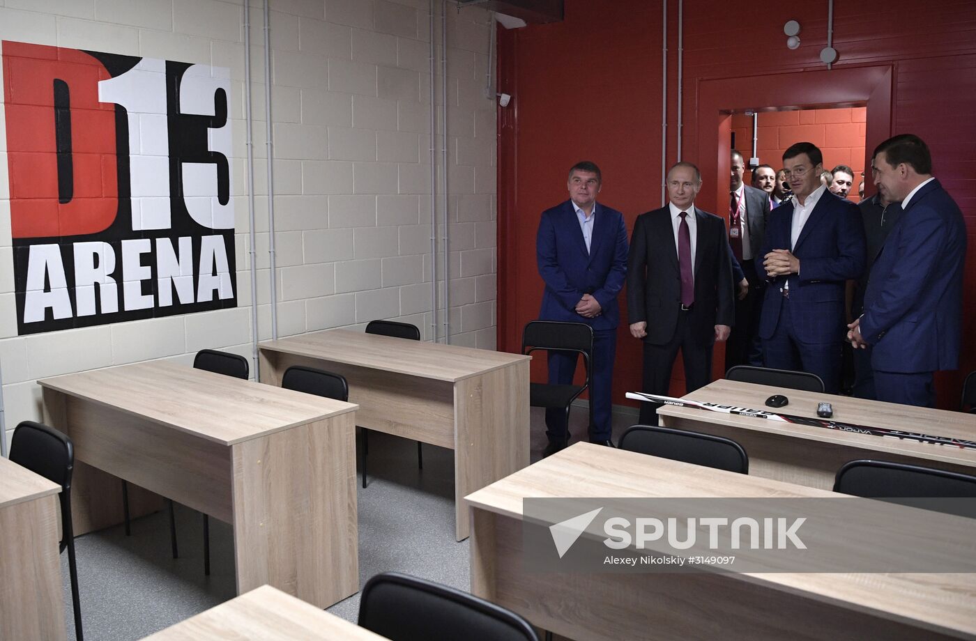 Russian President Vladimir Putin visits Yekaterinburg