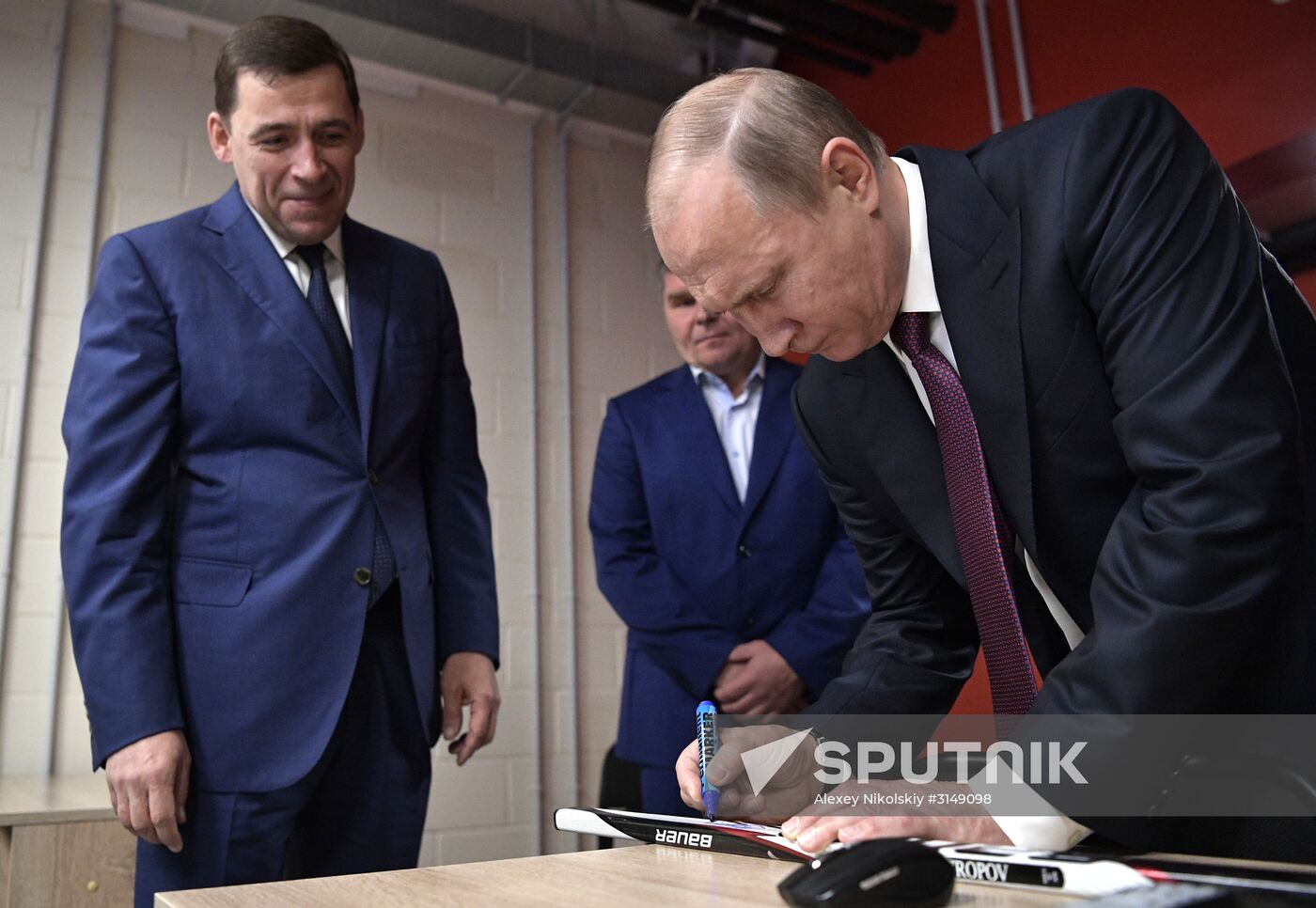 Russian President Vladimir Putin visits Yekaterinburg