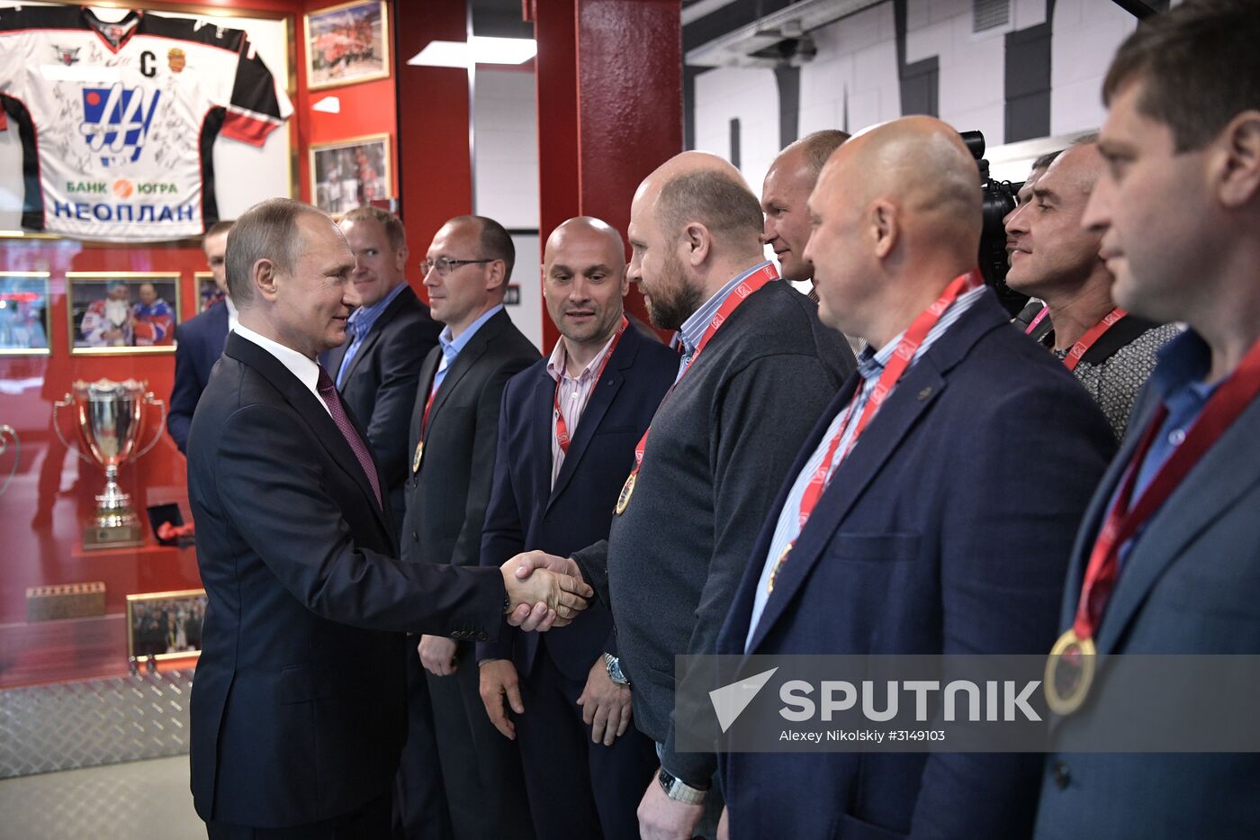 Russian President Vladimir Putin visits Yekaterinburg