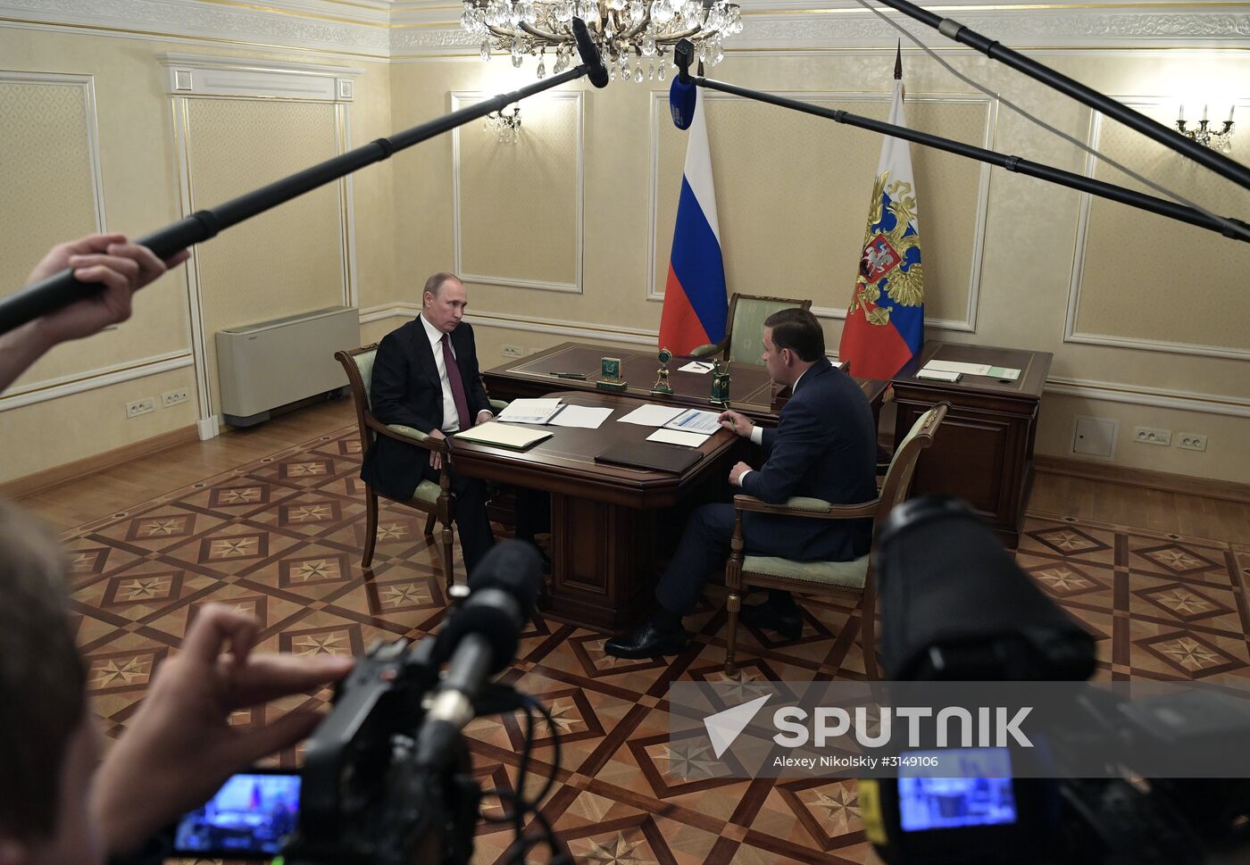 Russian President Vladimir Putin visits Yekaterinburg