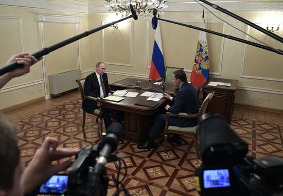 Russian President Vladimir Putin visits Yekaterinburg