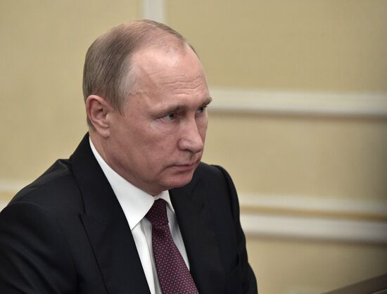 Russian President Vladimir Putin visits Yekaterinburg