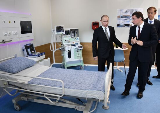 Russian President Vladimir Putin visits Yekaterinburg. Day Two