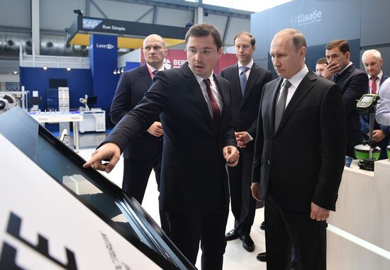 Russian President Vladimir Putin visits Yekaterinburg. Day Two
