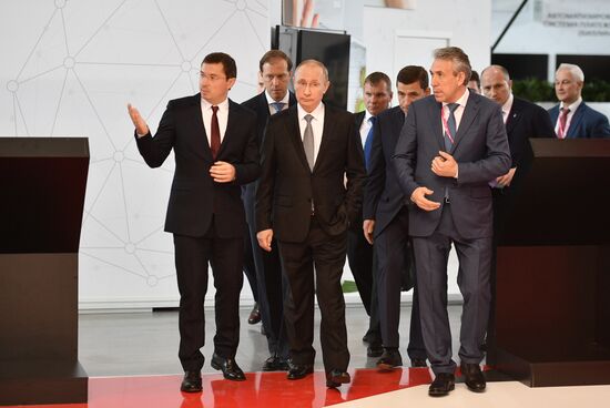 Russian President Vladimir Putin visits Yekaterinburg. Day Two