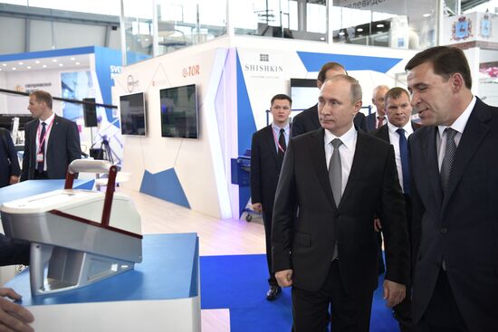 Russian President Vladimir Putin visits Yekaterinburg. Day Two