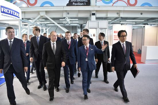 Russian President Vladimir Putin visits Yekaterinburg. Day Two