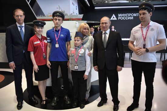 Russian President Vladimir Putin visits Yekaterinburg. Day Two