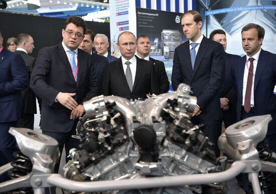 Russian President Vladimir Putin visits Yekaterinburg. Day Two
