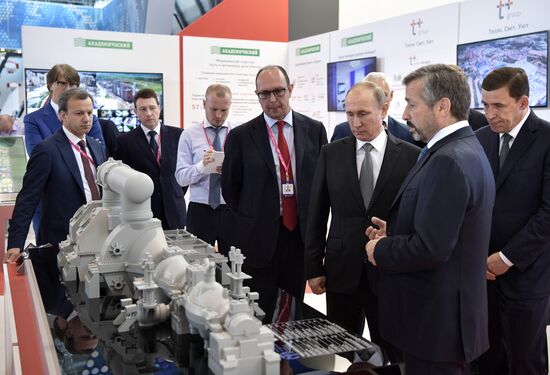 Russian President Vladimir Putin visits Yekaterinburg. Day Two