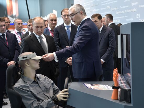 Russian President Vladimir Putin visits Yekaterinburg. Day Two