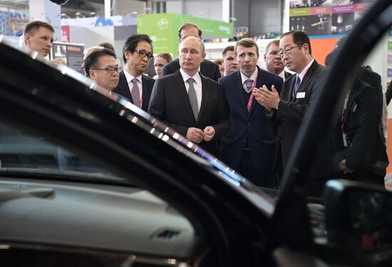Russian President Vladimir Putin visits Yekaterinburg. Day Two