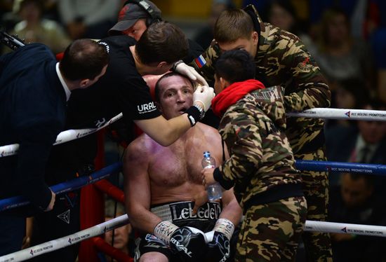 Boxing. Denis Lebedev vs. Mark Flanagan