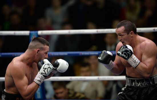 Boxing. Denis Lebedev vs. Mark Flanagan