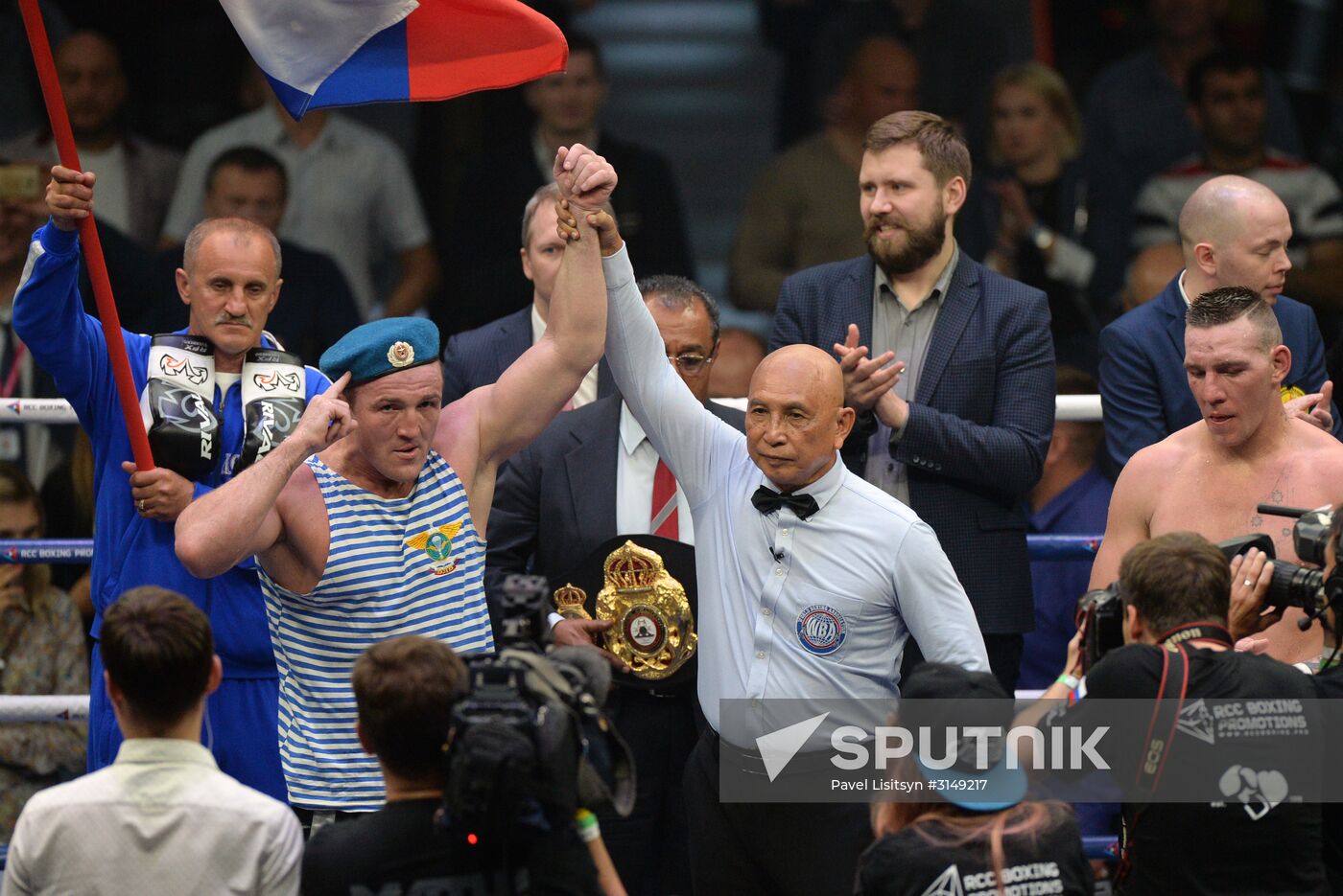 Boxing. Denis Lebedev vs. Mark Flanagan