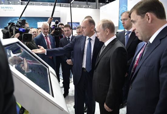 Russian President Vladimir Putin visits Yekaterinburg. Day Two