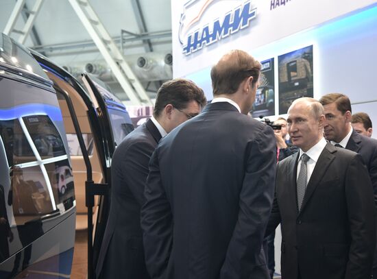 Russian President Vladimir Putin visits Yekaterinburg. Day Two