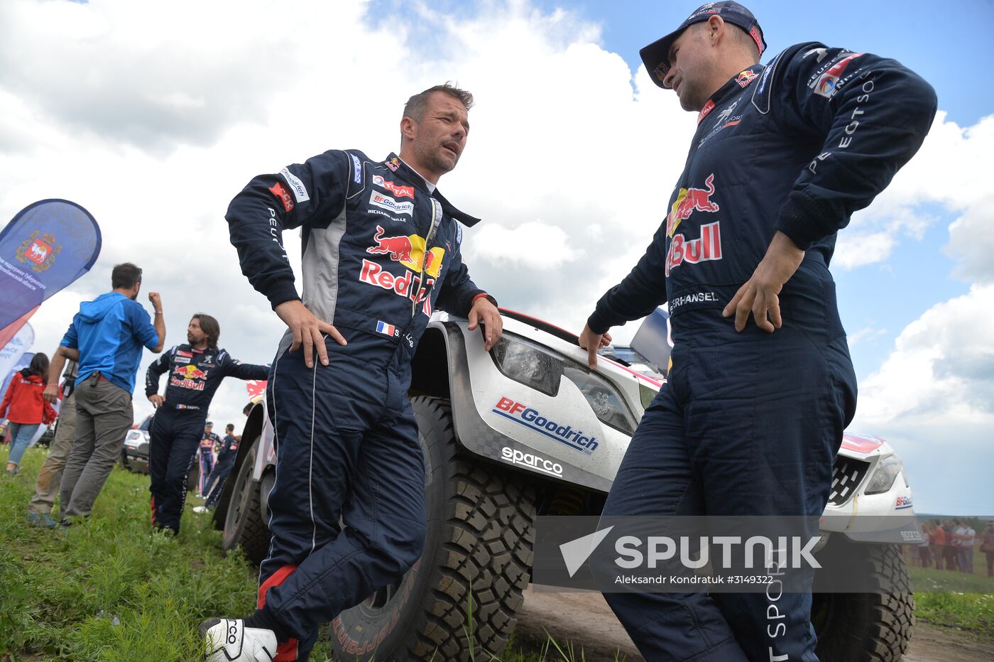 Motor racing. 2017 Silk Way Rally. Chelyabinsk Region