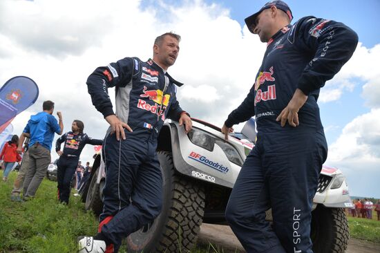 Motor racing. 2017 Silk Way Rally. Chelyabinsk Region