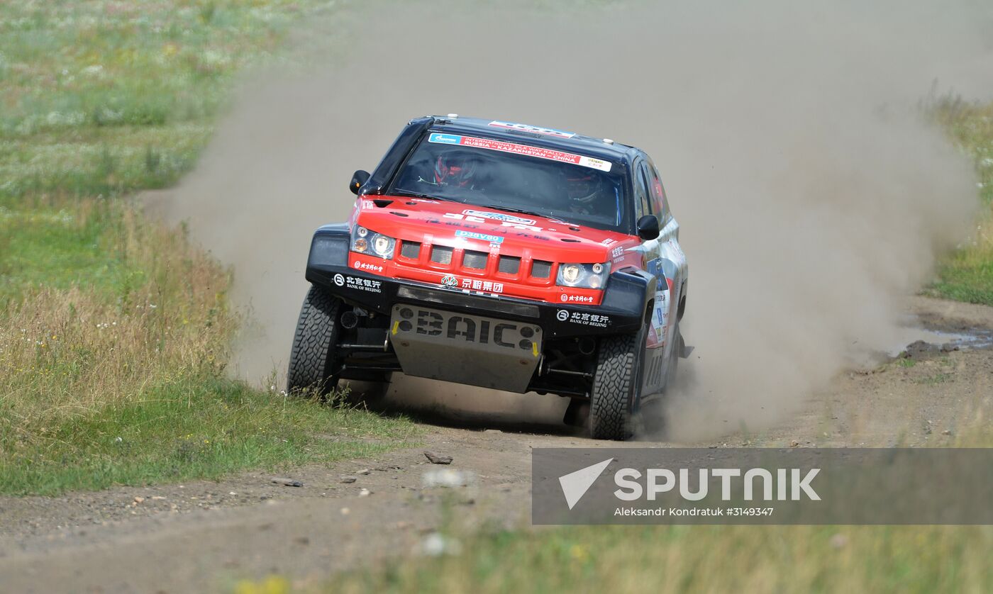 Motor racing. 2017 Silk Way Rally. Chelyabinsk Region