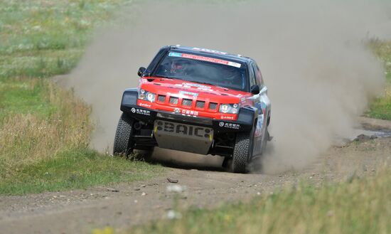 Motor racing. 2017 Silk Way Rally. Chelyabinsk Region