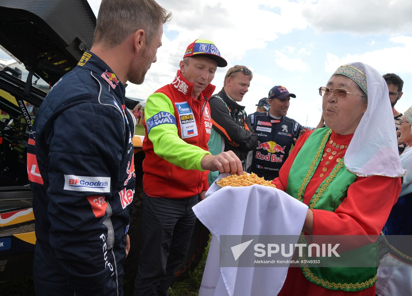 Motor racing. 2017 Silk Way Rally. Chelyabinsk Region