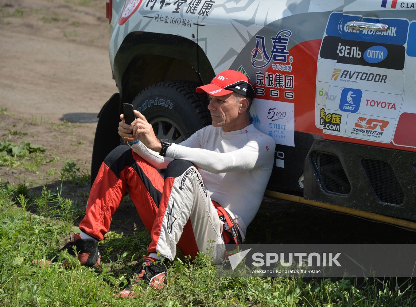 Motor racing. 2017 Silk Way Rally. Chelyabinsk Region