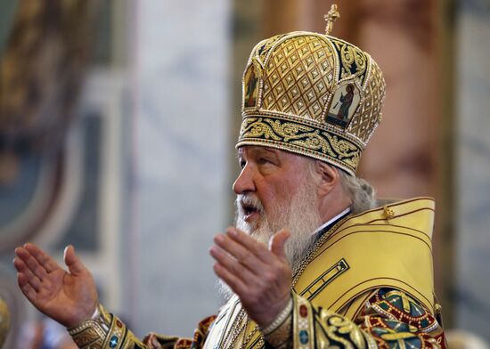 Patriarch Kirill of Moscow and All Russia visits St. Petersburg