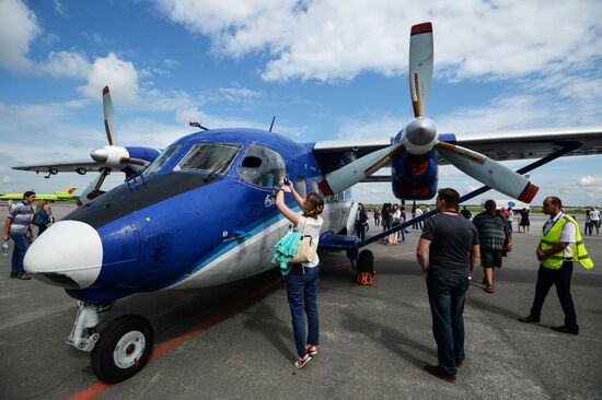 Tolmachevo Airport in Novosibirsk