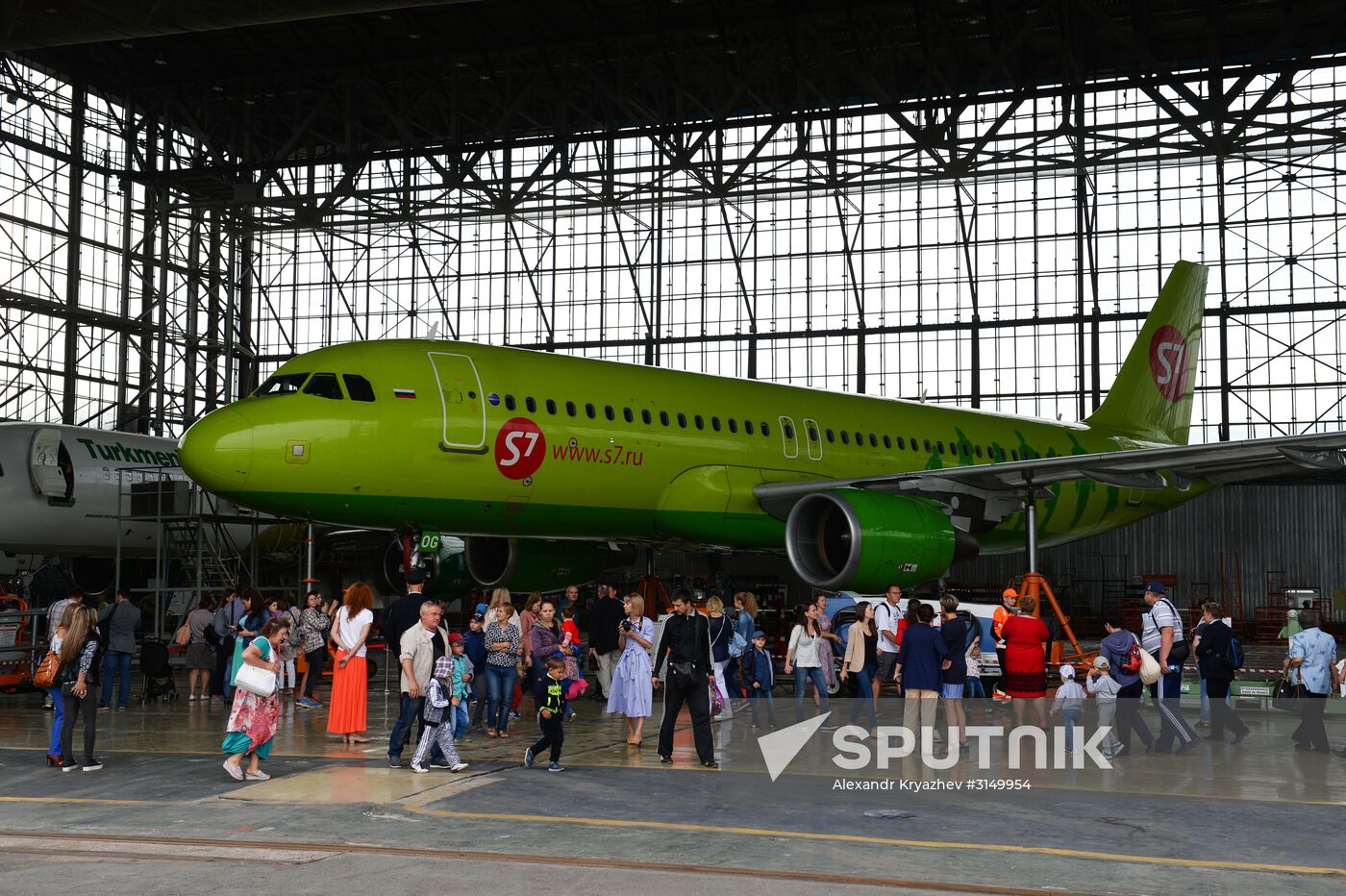 Tolmachevo Airport in Novosibirsk