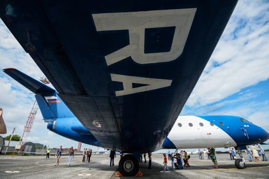 Tolmachevo Airport in Novosibirsk