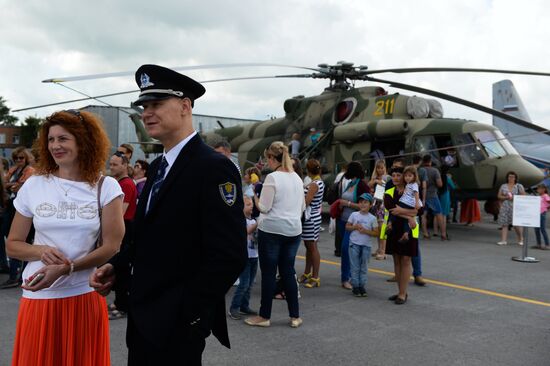 Tolmachevo Airport in Novosibirsk