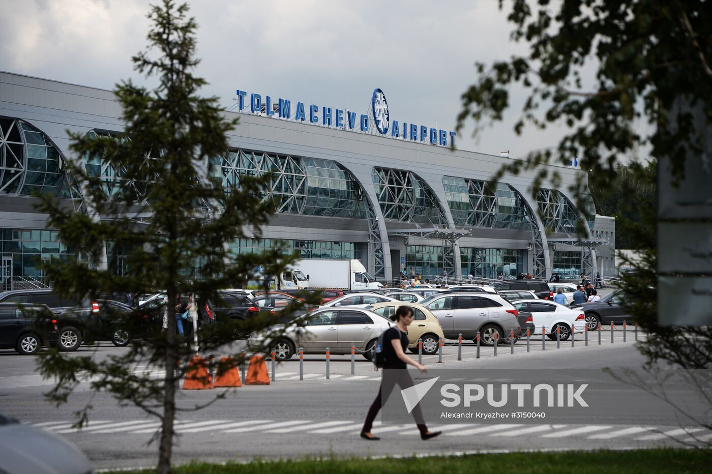 Tolmachevo Airport in Novosibirsk