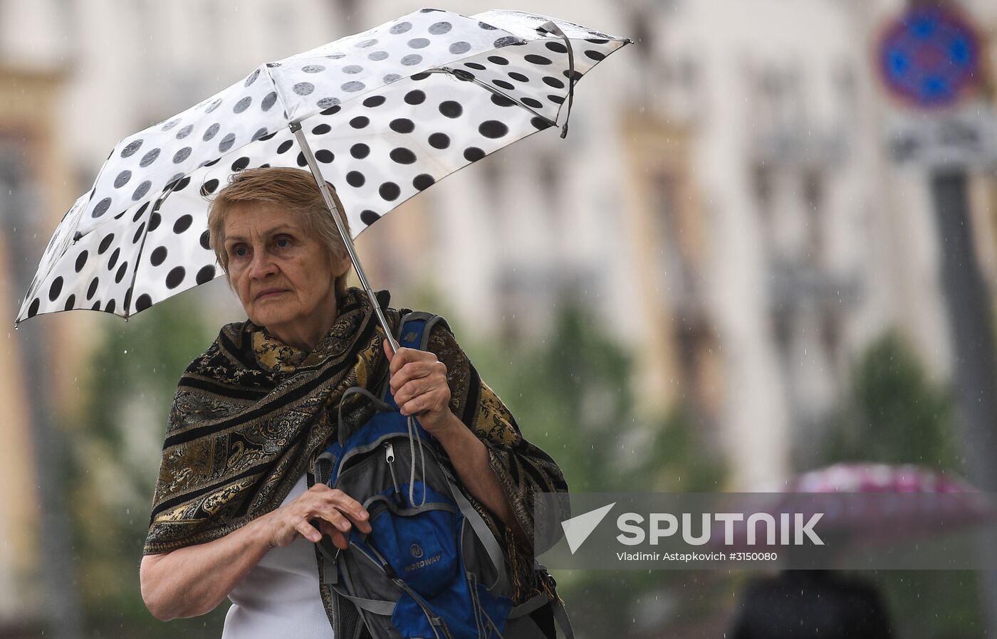 Rain in Moscow